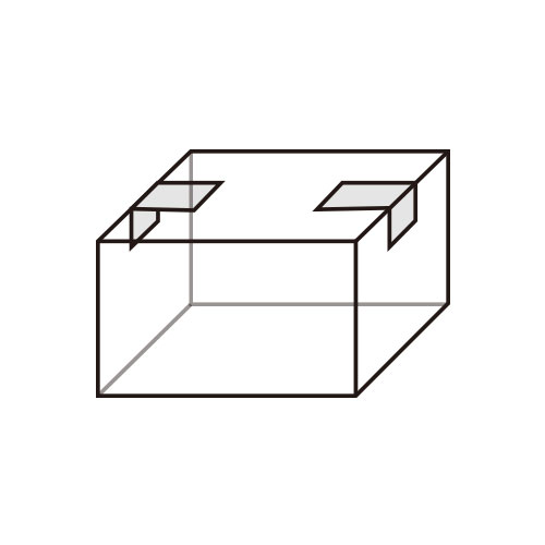 surface folding box labeling